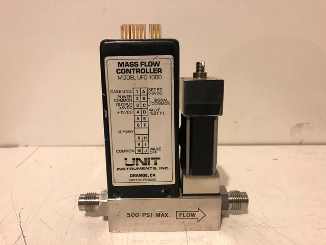 Unit UFC-1000 MFC Mass Flow Controller SiH4 3000 SCCM