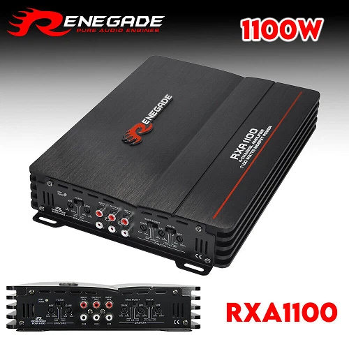Amplificatore Auto RENEGADE RXA1100 4 Canali - 4x135W RMS Classe A/B Con Bass Boost - Foto 8