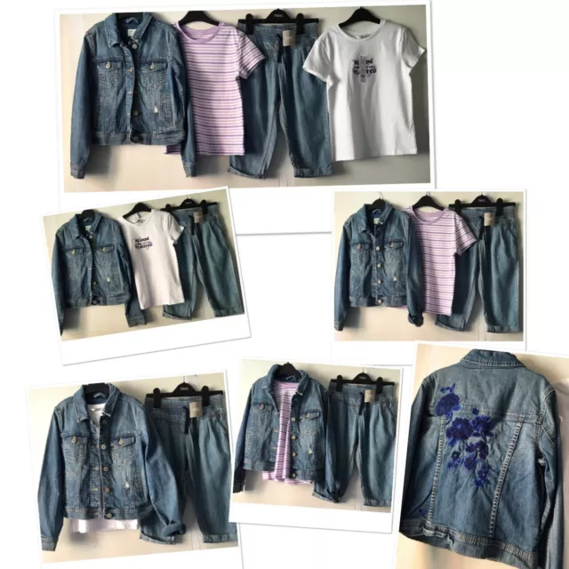 Nuova giacca gap Next per ragazze stile denim e nuovi top George Top exc 8-9 anni