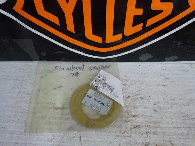 Vintage Harley Davidson Sportster Brass Flywheel Bushing/Washer THE PAIR