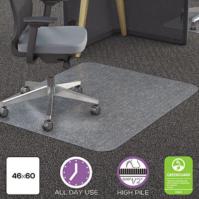 deflecto CHAIRMAT,46X60POLECOU,CLR CM11442FPC  deflecto CM11442FPC 079916022703