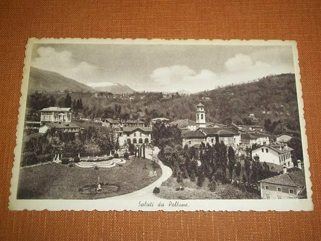 Cartolina Gabicce Mare - Panorama dal Monte 1961