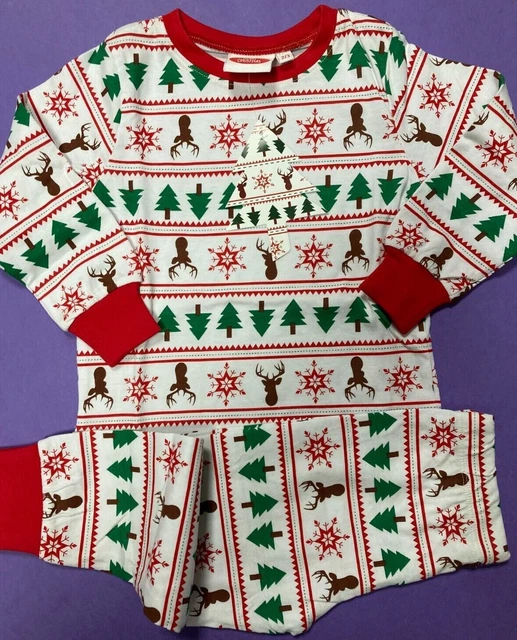 Erwachsene Familie passender Pyjama Weihnachten Weihnachten Fairisle Thema