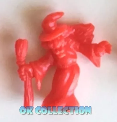 MONSTER IN MY POCKET : Witch Strega nbr.44 red rosso.