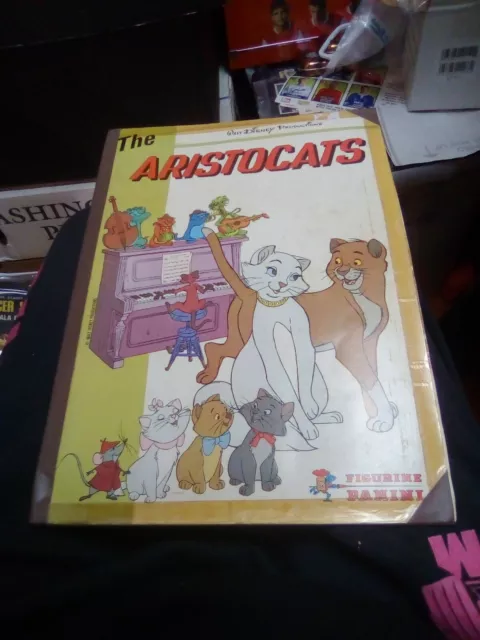 Complete Sticker Album Book Panini Disney Disney's The Aristocats