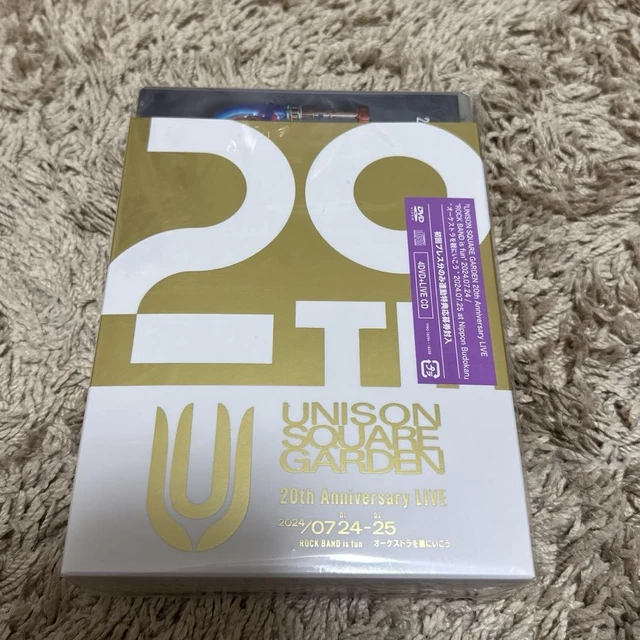ミュージック UNISON SQUARE GARDEN LIVE DVD 4DVD+1CD Amazon.co.jp: UNISON SQUARE GARDEN TOUR 2024「20th BEST
