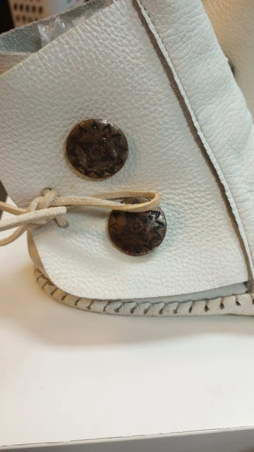 Taos native American moccasins. Box 1.