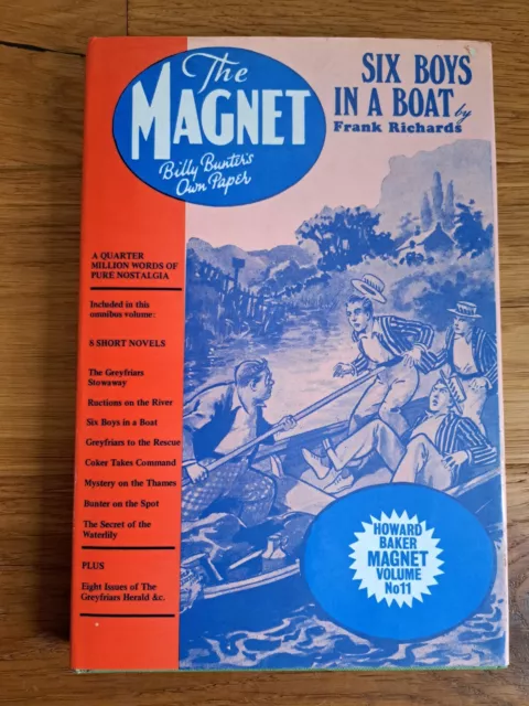 BILLY BUNTER Six Boys In A Boat. The Magnet Vol 11 Hardback Book. 1972