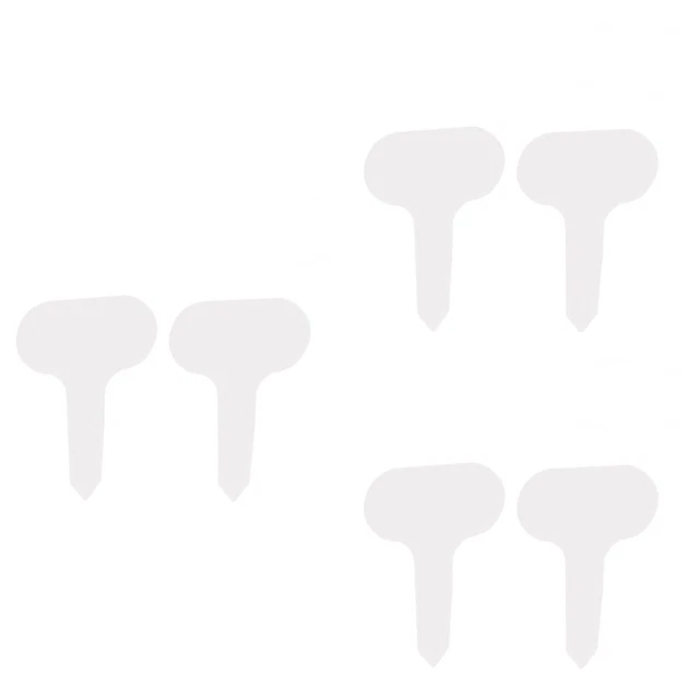 50 PZ COMODE Etichette Per Piante Bastone Di Plastica Per Vassoio Vaso - Foto 9