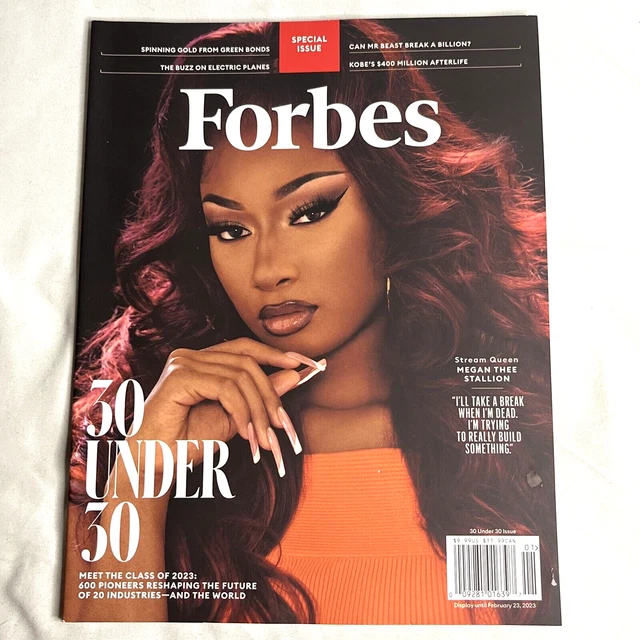 FORBES MAGAZINE 30 under 30 December 2022/ January 2023 Megan Thee