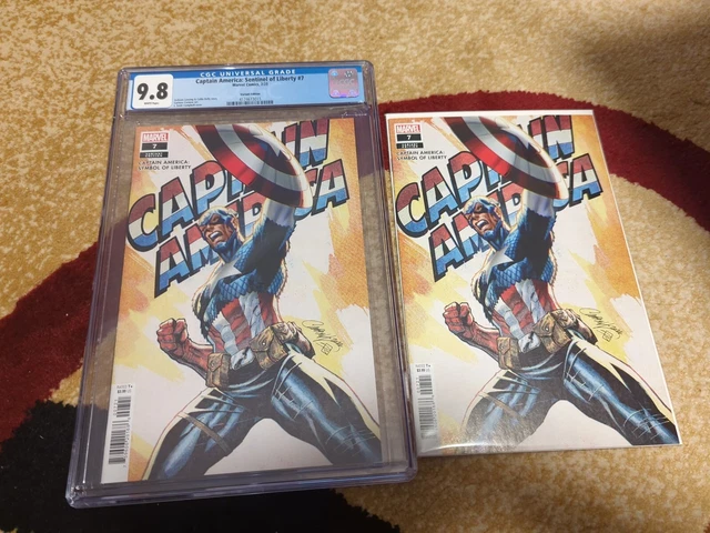 Captain America: Sentinel of Liberty #7 CGC 9.8 J. Scott Campbell variant cover