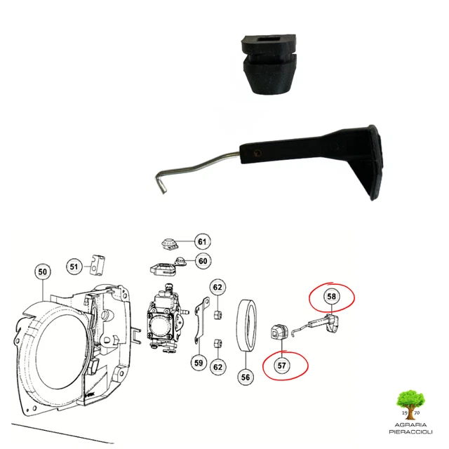 Ricambi Tanaka Per Motosega ECV5601 - Foto 10