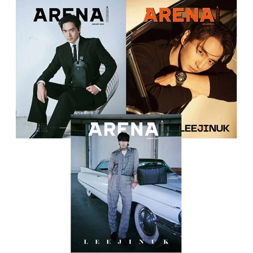 ARENA HOMME+ KOREA 2025 January Lee Jinuk, Daniel Henney, Hyun Bin K