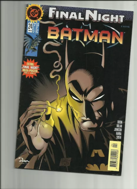 Batman Nr.24 von 1998 Top Zustand mit Poster