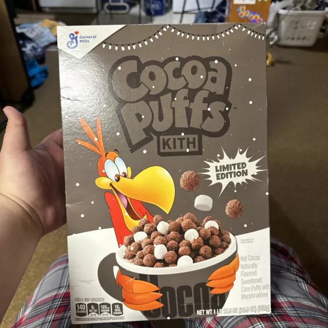 Cocoa Puffs Kith Limited Edition Cereal IN HAND Ships Same Or Next Day!!