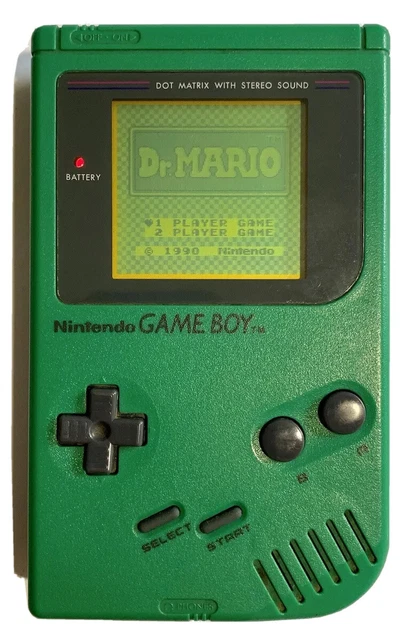 Console Game Boy Classic Gb Dmg -01 Nintendo Gameboy Verde Green Funzionante