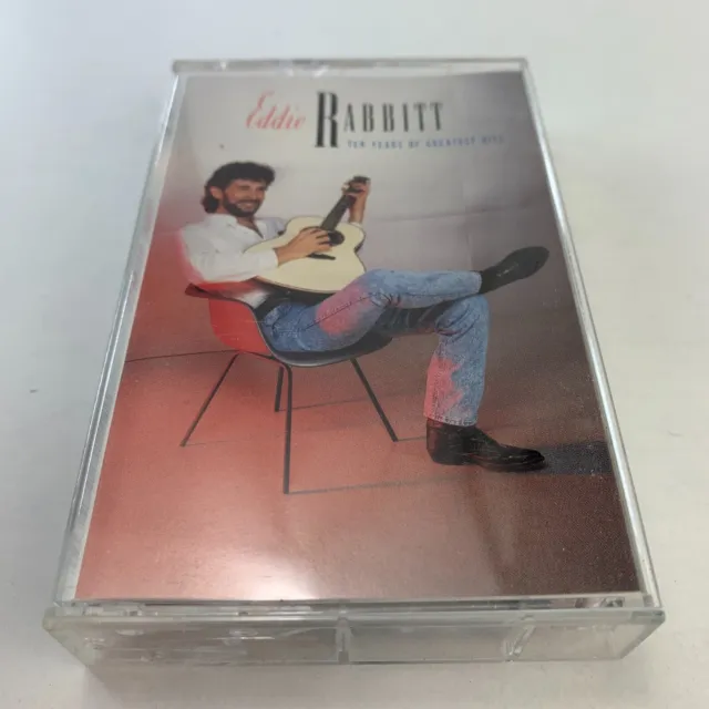 EDDIE RABBITT - Ten Years of Greatest Hits Cassette Tape