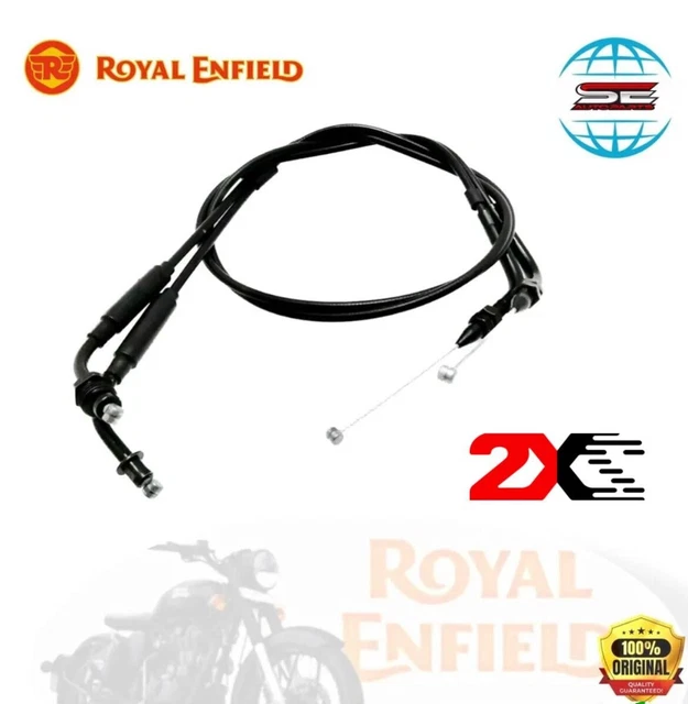 ROYAL ENFIELD INTERCEPTOR/CONTINENTAL 650 THROTTLE CABLE ASSY(TWIN