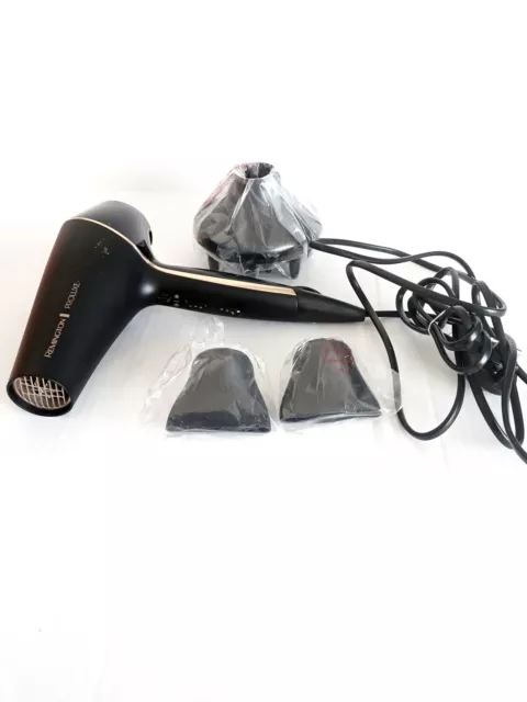 Secador de pelo iónico Remington AC9140B Proluxe con tiro de estilo, 2400 W, - negro