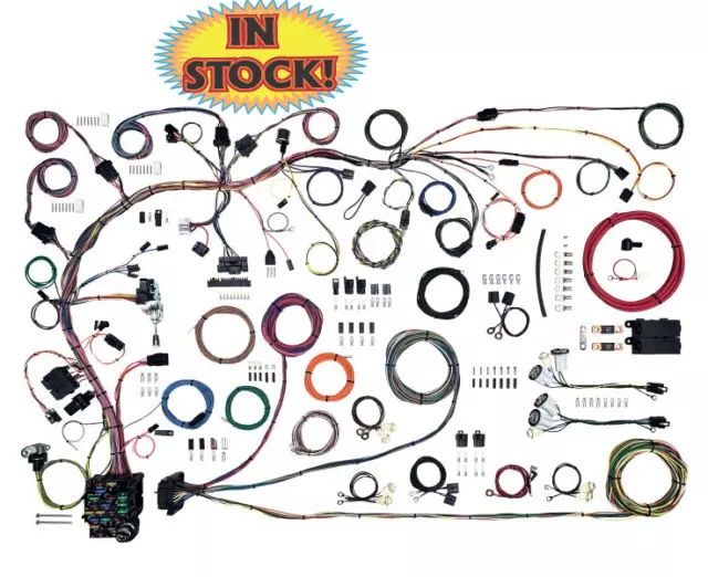 American Autowire 510838 - 1971-80 International Scout Classic Update Wiring Kit American Autowire 510838 - 1971-80 International Scout Classic Update Wiring Kit