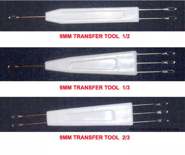 New 9mm Transfer Tool Set 1X2,1X3,2X3 for All Bulky Gauge Knitting Machine