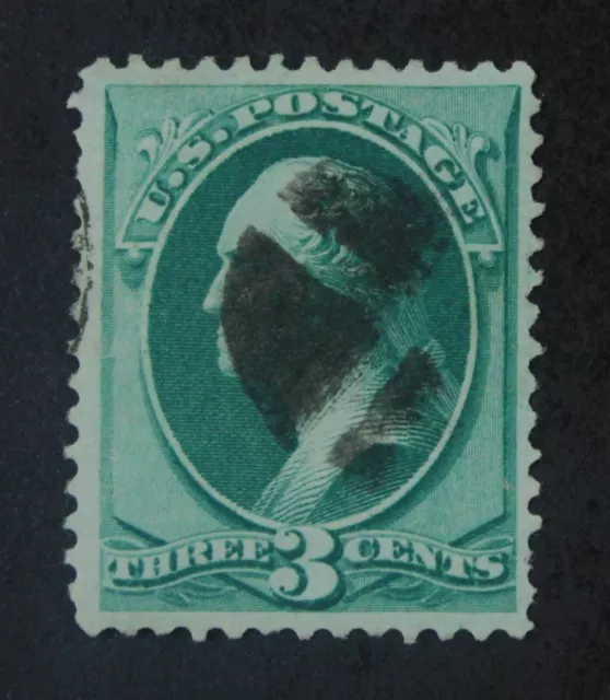 CKStamps: US Stamps Collection Scott#136 3c Washington Used Split Grill