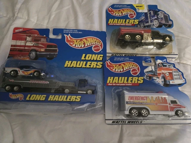SEMI/REMORQUE VINTAGE HOT Wheels Long Haulers Series 1999 - Scooter