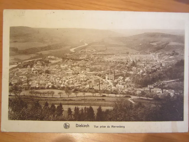 Numéro 236 / Ak Luxembourg Diekirch Vue Prise Du Herrenberg Pris 1935