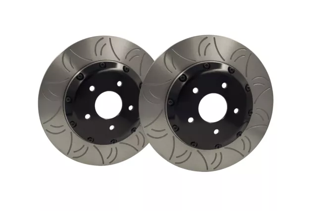 324mm Front Two Piece Rotors Suits: 350Z Z33, Skyline V35