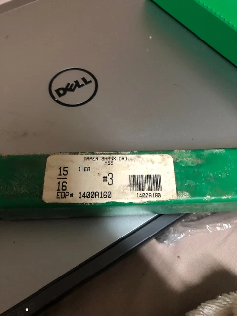 Drill Co Cutting Tools Taper Shank Drill 1400A160 15/16