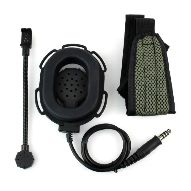 New Z Tactical Bowman Elite II Earpiece Headset Airsoft Mic Radio Boom HD-03