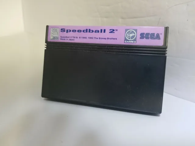 Speedball 2 Sega Master Système Nettoyé & Testé Cartouche Seulement #F42