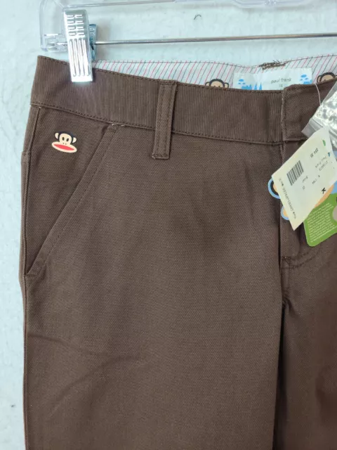 NEW Paul Frank Juniors 25/0 Brown Casual Pants NWT 2