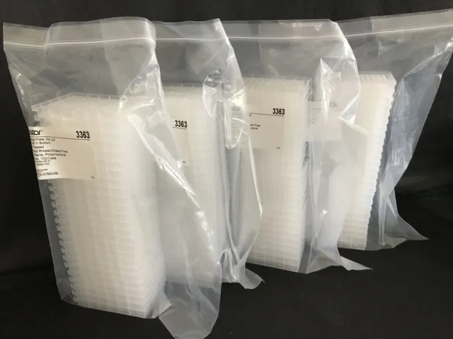 (100) CORNING Costar 96-Well PP Non-Treated Storage Microplates V-Bottom NS 3363