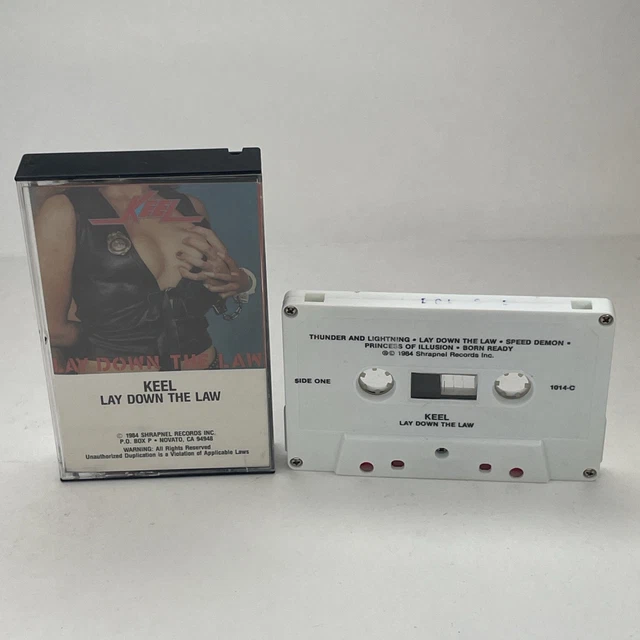 その他 LP Keel Lay Down The Law SH1014 SHRAPNEL /00260 Keel – Lay Down The Law – Cassette (Album), 1984 [r12104748] | Discogs
