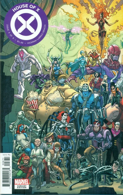 House Of X #6 By Hickman Wolverine Connecting Variant F X-Men Powers NM/M 2019