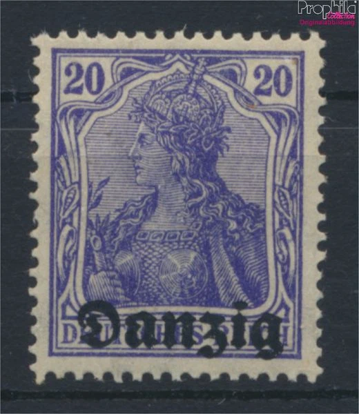 Gdansk 4 neuf 1920 allemagne-surcharge (9898648