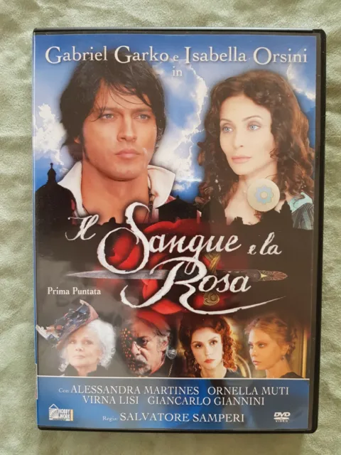 Dvd Il Sangue E La Rosa 1 Punt. Gabriel Garko Isabella Orsini Ornella Muti Work