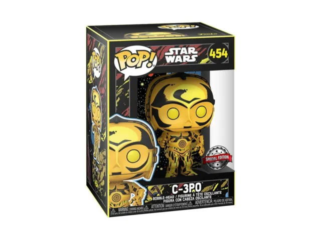 Figurine - Pop! Star Wars - C-3PO - N° 454 - Funko 3