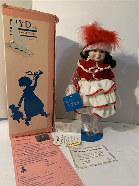 Marian Yu Porcelain Doll - Barbara