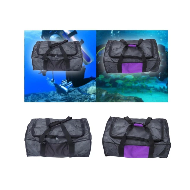 Lot de 4 sacs à dos de voyage en maille pour jouets de plage – Sac de rangement pour jouets de plage pour enfants, seaux de bac à sable et collection de