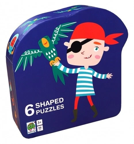 Set 6 Puzzles Piratas - Barbo Toys