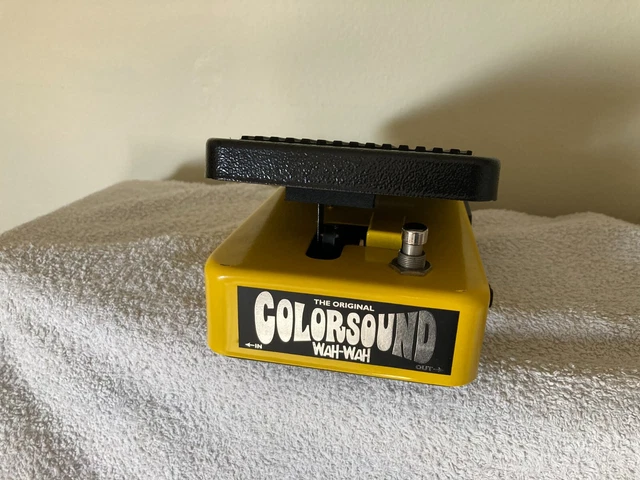 Colorsound Wah Wah Guitar Effects Pedal - 1970s
