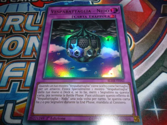 Yu Gi Oh Vespabattaglia Nido - Blhr It 042 – Ultra Rara - Ita