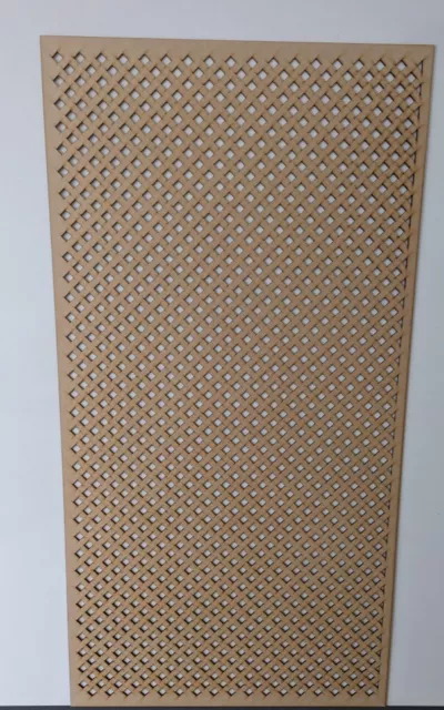 Armoire de radiateur criblage décoratif perforé 3,4 & 6 mm d'épaisseur MDF découpe laser D7 2