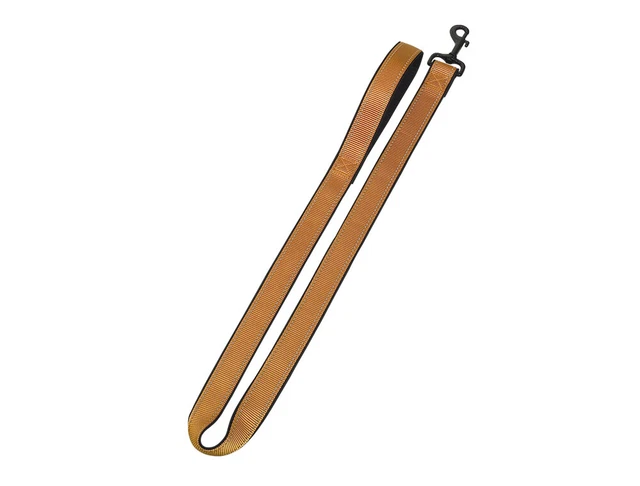 Nobby Hundeleine Classic Reflect Soft goldfarben 1,20m Nylon Neopren alle Größen