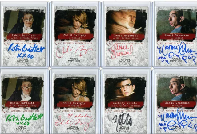 American Horror Story Asylum - Autograph Costume Prop And Sketch Card Selection