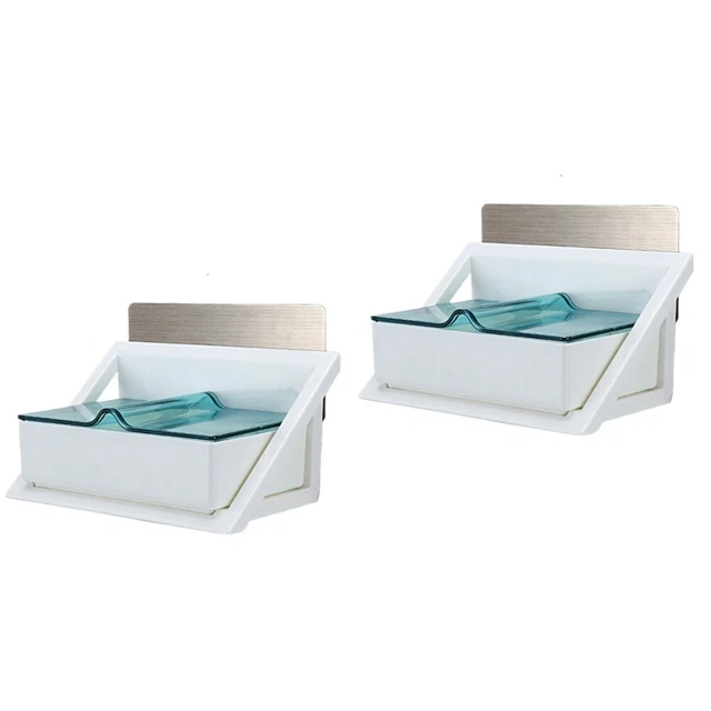 2 piezas Estante de almacenamiento duradero Práctico Estante de almacenamiento Joyería para gafas Pulsera