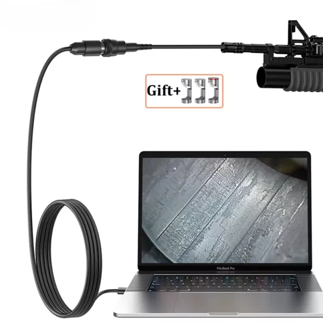 Rifle Borescope Camera Digital Hunting Cleaning Scope Fits 20 Caliber and Larger
