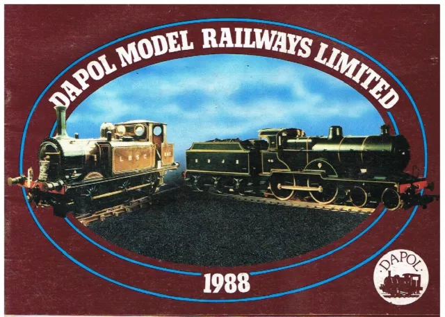 Dapol Oo Gauge Model Railways ( 1988 ) Product Range Catalogue